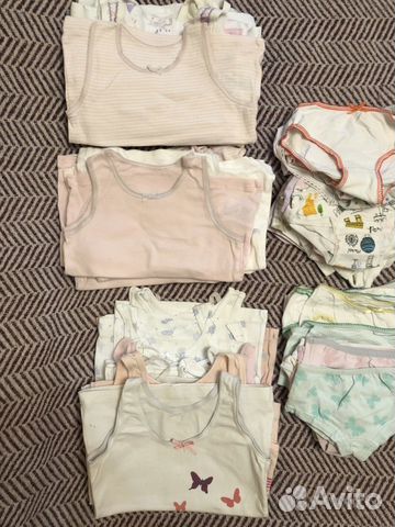 Комплект детского белья с рождения и до 3 лет