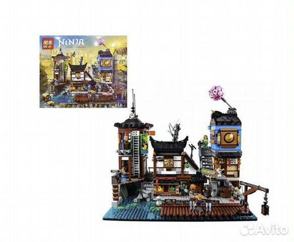 Конструктор LJ99016 leji Порт Ниндзяго Сити