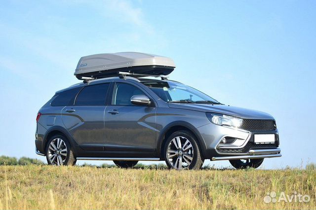 Бокс на крышу Active Base. Автобокс 450л серый Бокс на крышу Active Base. Автобокс 450л серый
