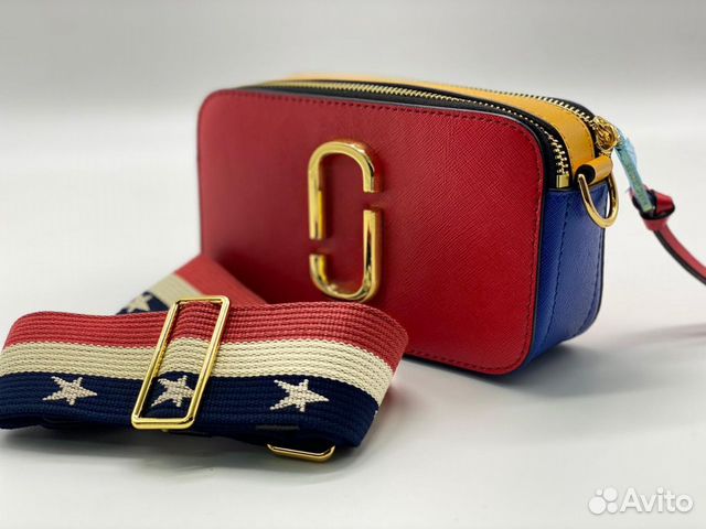 Новая женская сумка Marc Jacobs Snapshot красная Новая женская сумка Marc Jacobs Snapshot красная
