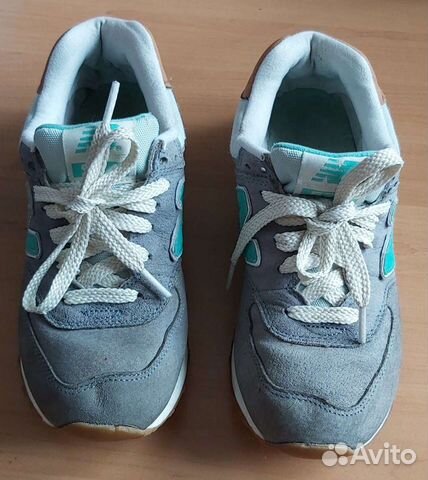 Женские замшевые кроссовки р.37 New balance WL574B купить в Москве | Личные  вещи | Авито