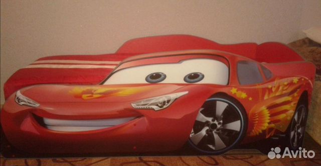 Кровать-машину 180длина с матрасом 20см