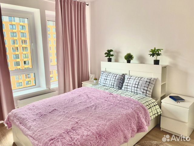 

1-к. квартира, 40 м², 2 кровати