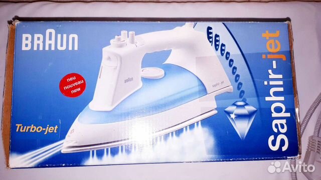 Электроутюг дорожный СССР, Утюг Braun, Bork