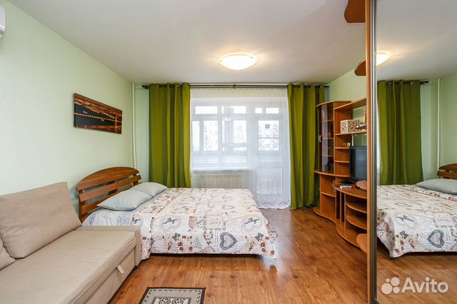 

1-к. квартира, 35 м², 2 кровати