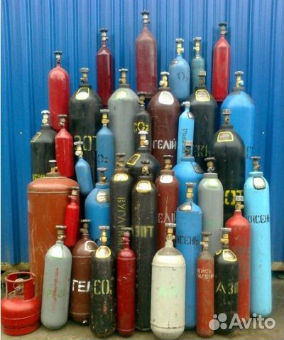 Аренда газовых баллонов технические газы