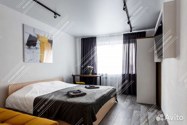 

1-к. квартира, 40 м², 2 кровати