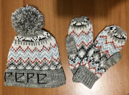 Pepe Jeans шапка и варежки
