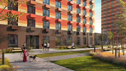 1-к квартира, 41.1 м², 24/33 эт.