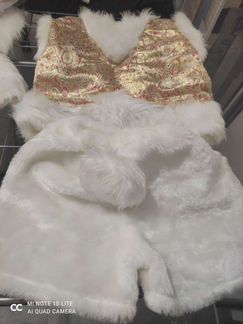 Новогодний костюм зайчика