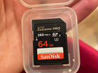 SanDisk Extreme pro sdxc-64GB UHS-II 280 MB/sec