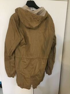 Ветровка Adidas горчичная на подкладке