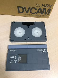 Видеокассеты Sony формата dvcam