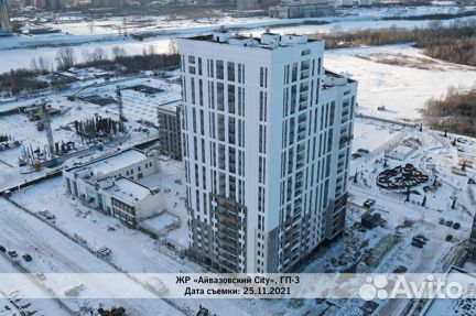 Ход строительства ЖК «Айвазовский City» 4 квартал 2021