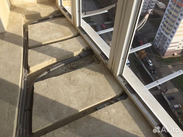 Установка сплит-систем / Закладка трассы