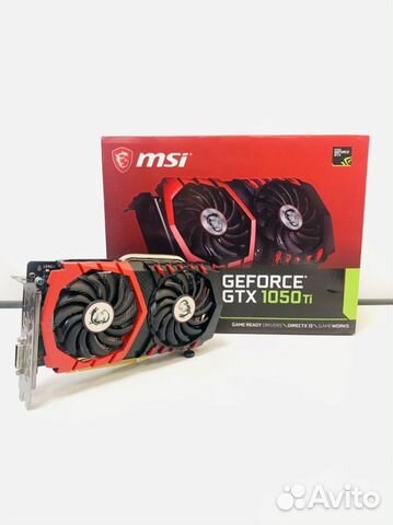 Видеокарта MSI GTX1050ti 4GB