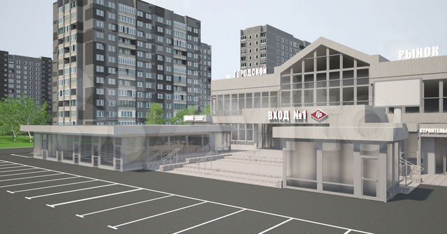 Торговая площадь, 700 м²