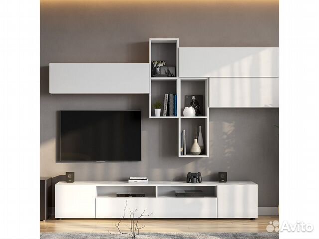 Тумба под телевизор Икея белая