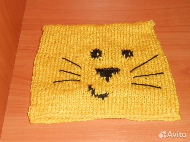 Детская вязаная шапка