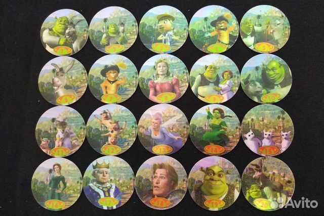 20шт. Полная Коллекция Шрек 2 Читос Shrek Cheetos купить в Москве ...