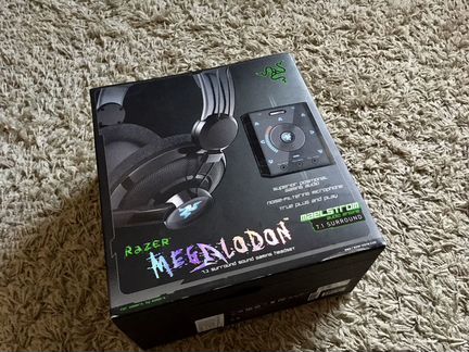 Игровые наушники razer 7.1 для игр и стримов