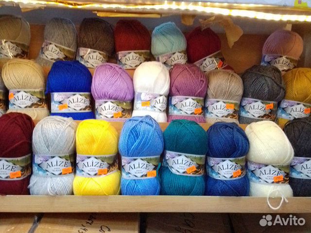 Пряжа Ализе, Alize Klasik. Нитки для вязания