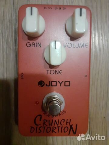 Гитарная педаль crunch distortion joyo JF-03