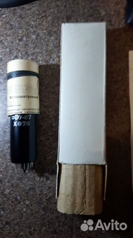 Фотоэлектронный умножитель фэу-87