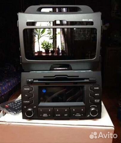 Автомагнитола штатная hyundai kia (mobis) sl63