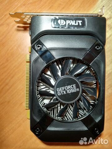 Palit GeForce GTX 1050 Ti stormx