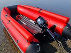 Надувная лодка нднд с Мотором Hidea 9.9-15 объявление продам