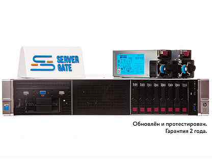 Сервер HP DL380 Gen9 8SFF H240 2xE5-2643v3 32GB