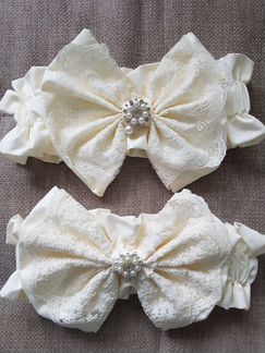 Банты на конверт (выписка новорождённого)