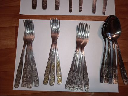 Столовые приборы Олимпиада, Агитация СССР