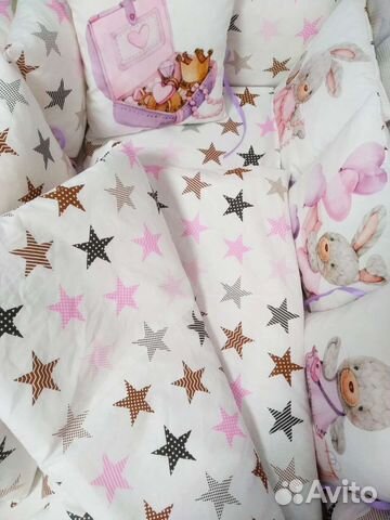 Комплект в детскую кроватку бортики