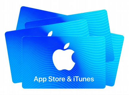 Подарочная карта App Store iTunes iCloud 1000