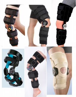 Новый коленный ортез с регулировкой (на колено)
