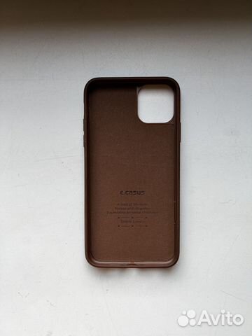 Чехол для iPhone 11 Pro Max из эко кожи