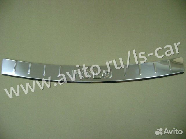 Накладка бампера VW Polo фольксваген поло 5