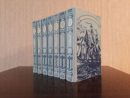 Книги 7 томов Сочинения капитана Марриэта