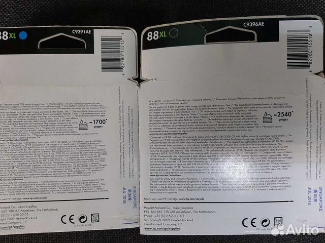 Картриджи HP