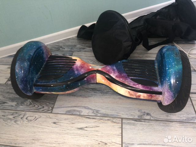 Гироскутер принт галактика 10,5 дюймов