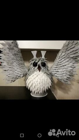 Сова из изолона