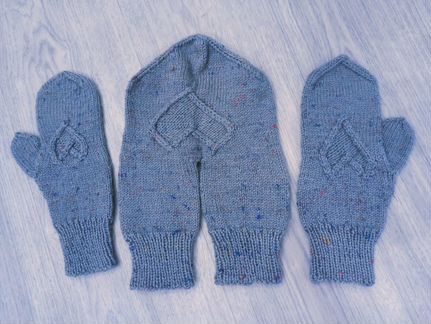 Варежки для влюблённых