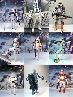 Star Wars Фигурки имперских штурмовиков, клоны