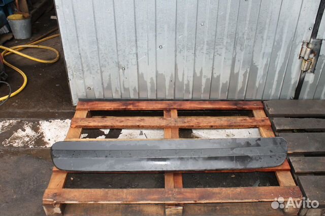 Накладка заднего бампера toyota highlander II