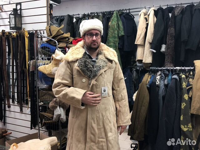 Тулуп для полевого выхода бекаша СССР