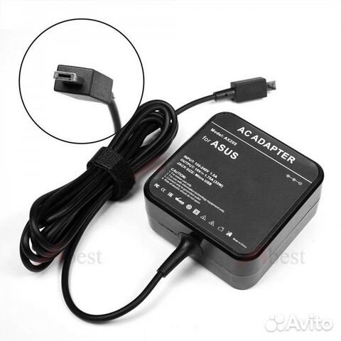 Блок питания, зарядка Asus EeeBook F205T, F205TA