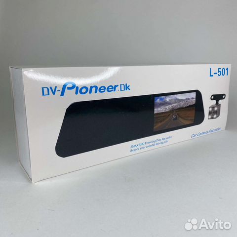 Видеорегистратор зеркало с камерой заднего вида