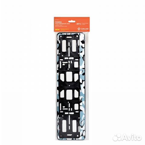 Рамка под номерной знак, камуфляж 